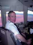 Capt Wilharm in 767.JPG (112899 bytes)